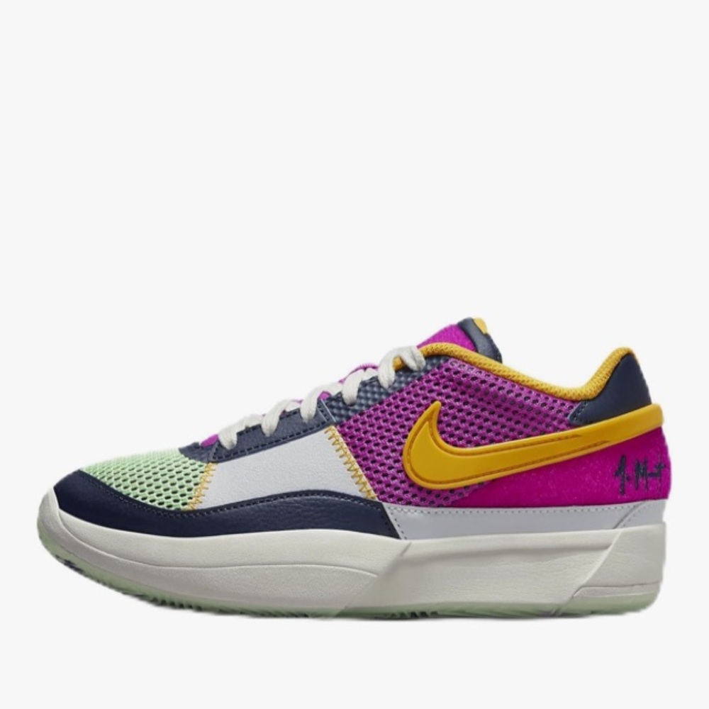 Genuine Nike  “ Camp Ja (GS) 7Y Nike Obsidian University Gold Hyper Violet
